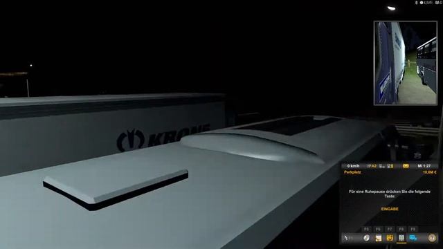 Euro Truck Simulator 2 Renault Premium - Krone Trailer смотреть онлайн