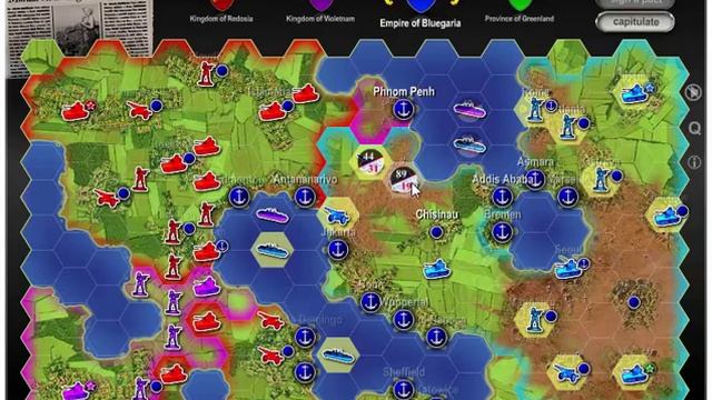 [Conquer Hex Empire] Map 000001 - BLUE - Easy смотреть онлайн