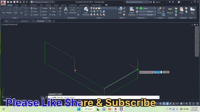 Autocad me isometric Drawing kese banaye Exercise no 20. смотреть онлайн