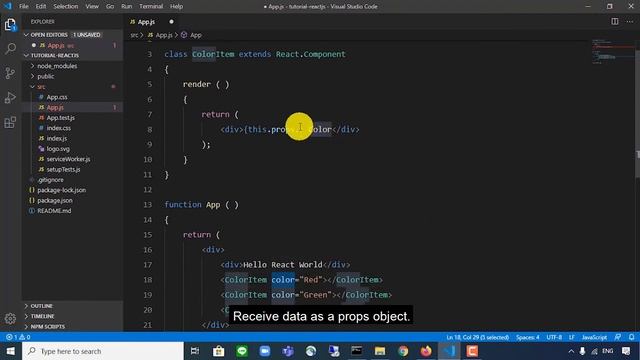 ReactJS - Props | Part 3 смотреть онлайн