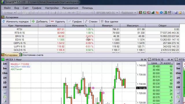 Знакомство с терминалом SmartX