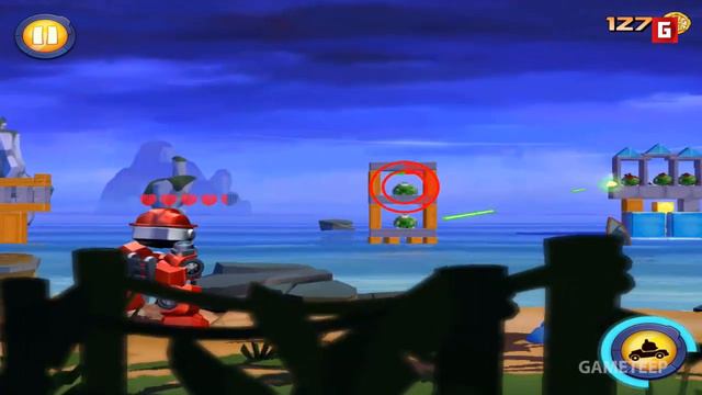 Angry Birds: Transformers Gameplay - Unlocking Heatwave смотреть онлайн