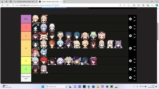Tier list sur GENSHIN IMPACT 4.3 (ft.@SD-fi4cm ) смотреть онлайн