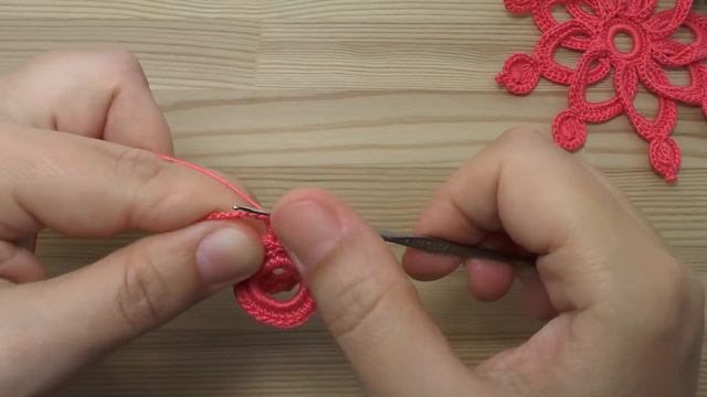 Вязание ЦВЕТКА крючком - мастер класс - Crochet 3D Flower Pattern смотреть онлайн