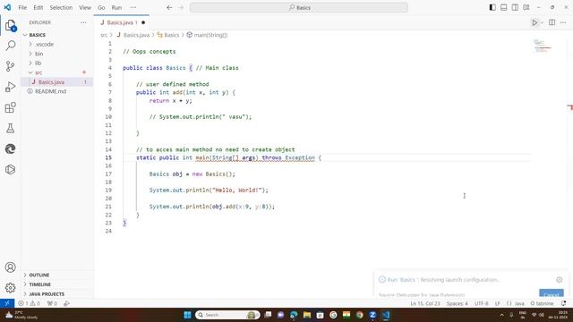 WHO WILL EXECUTE THE MAIN METHOD IN JAVA? FREE CLASS CONDUCTED IN ZOOM ON 04 NOV 23. смотреть онлайн