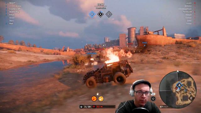 Driving Actual Cars in Crossout смотреть онлайн