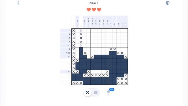 Прохождение игры NONOGRAM 1 июня смотреть онлайн