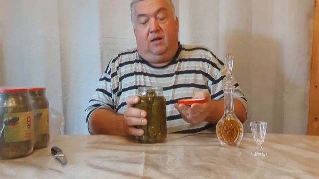 Маринованные огурцы. Дегустация. смотреть онлайн