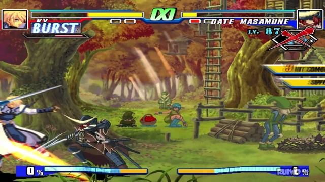BlazBlue Cross Tag Battle HD MUGEN Edition (Guilty Gear / Hokuto no Ken / Sengoku Basara X) смотреть онлайн