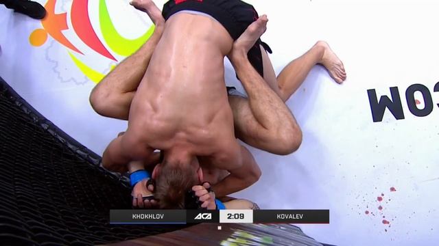 ACA 128: Андрей Хохлов vs. Александр Ковалев | Andrey Khokhlov vs. Aleksandr Kovalev смотреть онлайн