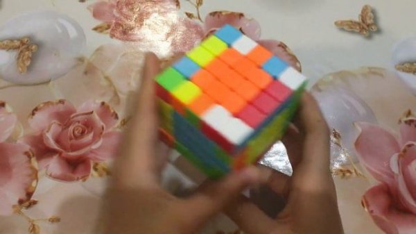 сборка кубик рубика 5х5.