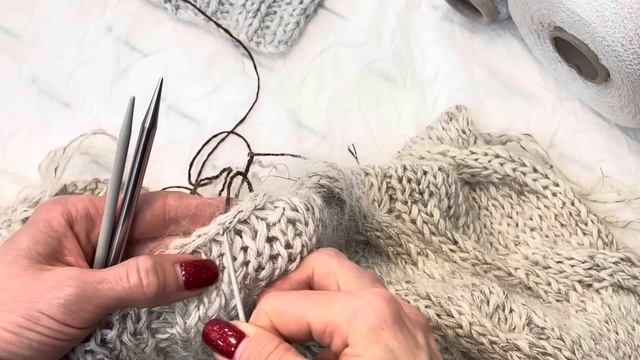 Свитер с косами по мотивам Брунелло Кучинелли | Мастер-класс от Натальи Поповой