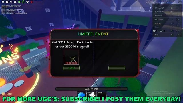 How To Get Dark Blade in Anime Blitz (ROBLOX FREE LIMITED UGC ITEMS) смотреть онлайн
