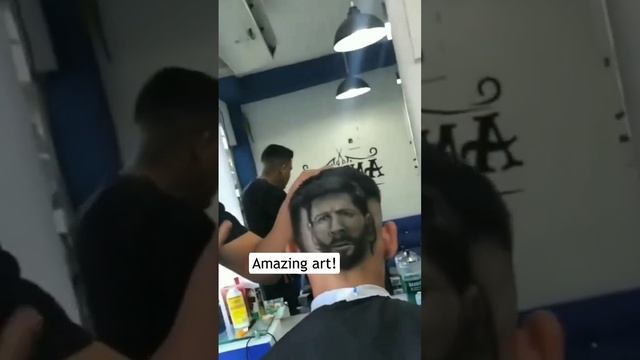 Viral video a incredible video of hair cut | Messi is the star #shorts #trendingnews #lionalmessi смотреть онлайн
