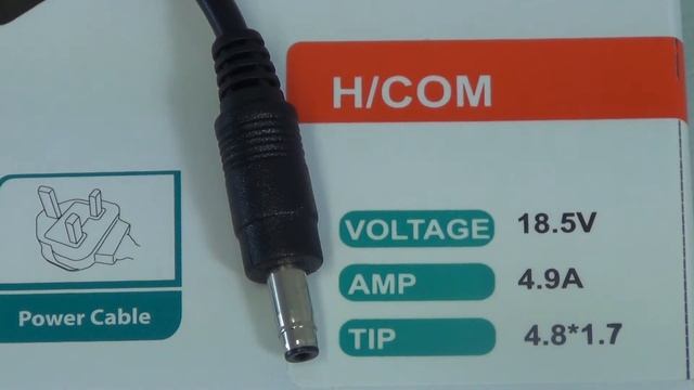 90W Compaq Laptop Charger (18.5V ~ 4.9A, 4.8 x 1.7mm DC Jack) смотреть онлайн