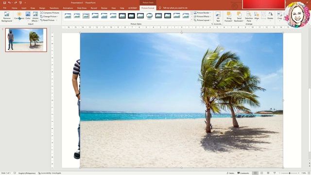 Changing the Background of Photos Using Microsoft PowerPoint смотреть онлайн