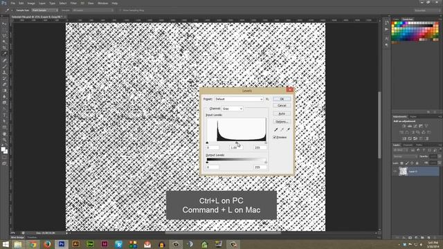How to Make a Texture Brush in Adobe Photoshop Tutorial смотреть онлайн