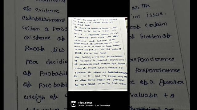 lAW OF EViDENCE ACT 1872 Notes - Nature and purpose of law of Evidence in civil and criminal law смотреть онлайн