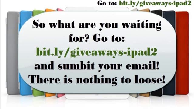 GIVEAWAY: IPAD 2 [OPEN] смотреть онлайн