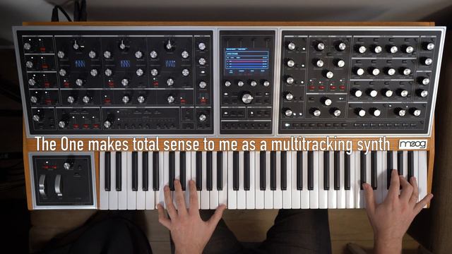 Ambient jam with the Moog One смотреть онлайн