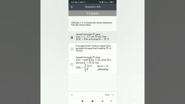 Digital Signal Processing 1: Basic Concepts & Algorithm Week 3 Quiz Solutions смотреть онлайн