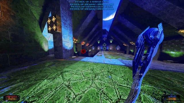 AMID EVIL: E2M1 Citadel of the Watchers - (100% playthrough, with commentary, on hard) смотреть онлайн