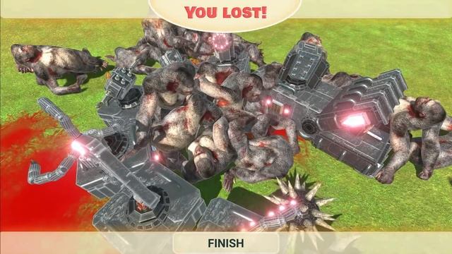 CHOP MECHA TITANOBOA vs MECHA SKELETON KING GHIDORAH in Animal Revolt Battle Simulator SHINCHAN TEA смотреть онлайн