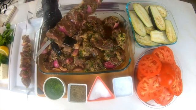 Шашлык из баранины с мятным соусом смотреть онлайн