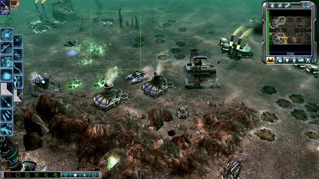 C&C Command and Conquer Tiberium wars 1 vs 7!Brutal + Medium. Perfect Game!!! смотреть онлайн