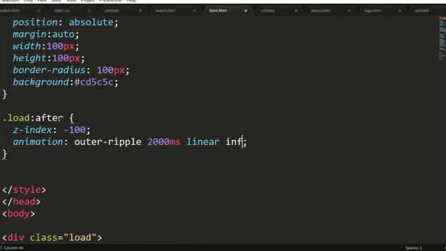 CSS Pulse Effect Animation | Pure CSS Animation Tutorial смотреть онлайн