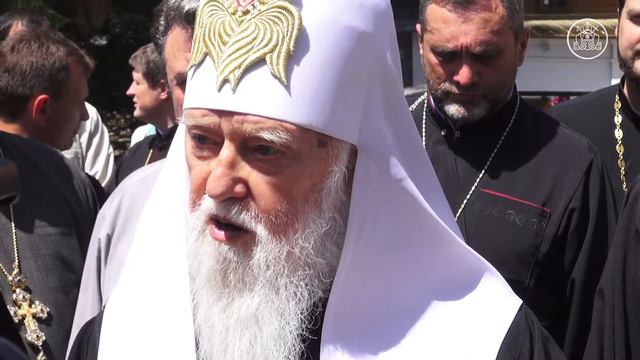 Слово Патріарха Філарета про святі мощі преподобного Меркурія Бригинського