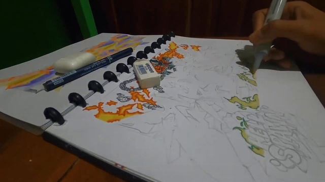 MOSE SYGA - SKETCH ON SUNDAY | HELL SPAWN CHARACTER | INDONESIA GRAFFITI смотреть онлайн