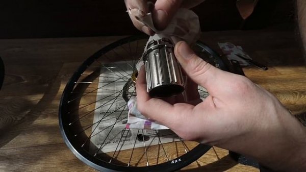 ЗАДНЯЯ ВТУЛКА NOVATEC D042SB ТЕХНИЧЕСКОЕ СОСТОЯНИЕ ПОСЛЕ 4000км | КИТАЙ ВЕЛИК