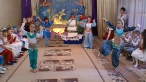 Восточный танец. Выпускной в детском саду.