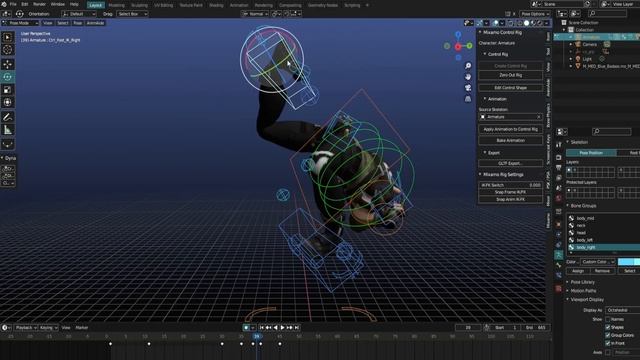 New Mixamo Addon! | Blender Mixamo Rig Tutorial смотреть онлайн