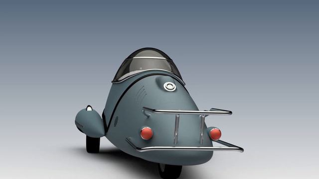 Fusion Flea from Fallout 3 & 4, CGI animation in Autodesk Inventor смотреть онлайн