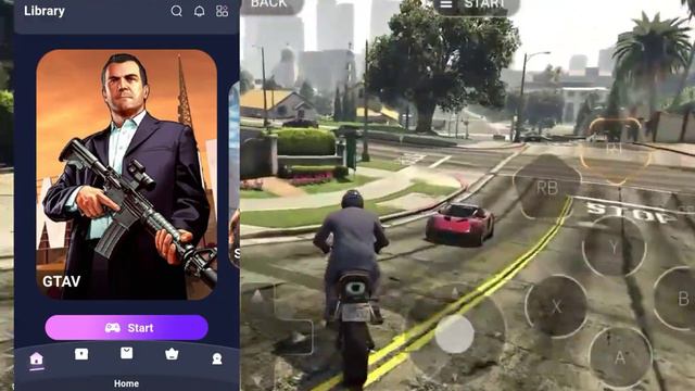 *New Cloud Gaming App | Play GTA 5 | And All Pc Games On Android For Free | Spark cloud game New Ap смотреть онлайн