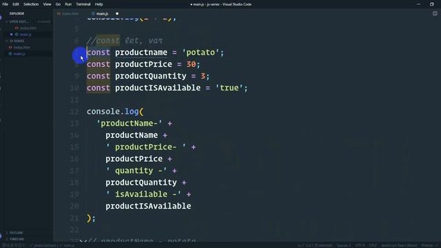 03.concept of variable | javascript tutorial for beginners bangla смотреть онлайн