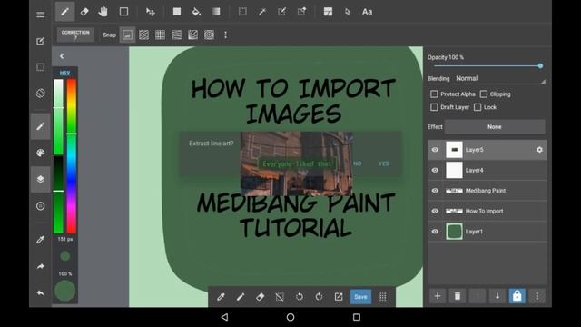 How To Import Images - Easy Medibang Paint Android Tutorial For Beginners смотреть онлайн