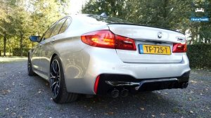 BMW M5 F90 Exhaust Sound | STOCK vs COMPETITION vs AKRAPOVIC by AutoTopNL