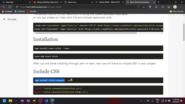 Clone Shopee (TypeScript, React, Tailwind) - Days 1: Setting for project смотреть онлайн