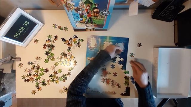 EL VELOCISTA PUZZLERO: MONTAJE EN DIRECTO CON COMENTARIOS / puzzle 200 piezas Educa Zak Storm смотреть онлайн