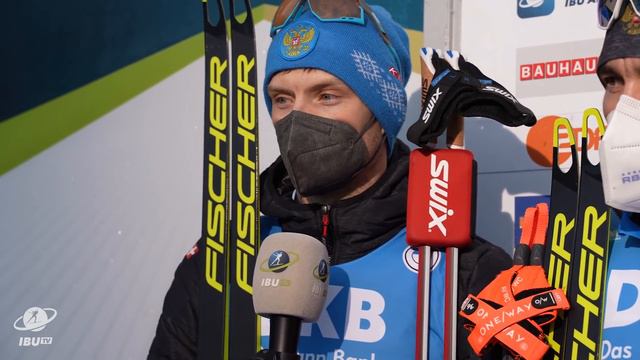 World Cup 21/22 Ruhpolding: Men Relay Podium Interviews смотреть онлайн