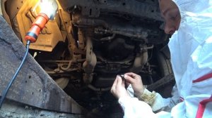 ЗАМЕНА МАСЛА SUBARU OUTBACK СВОИМИ РУКАМИ