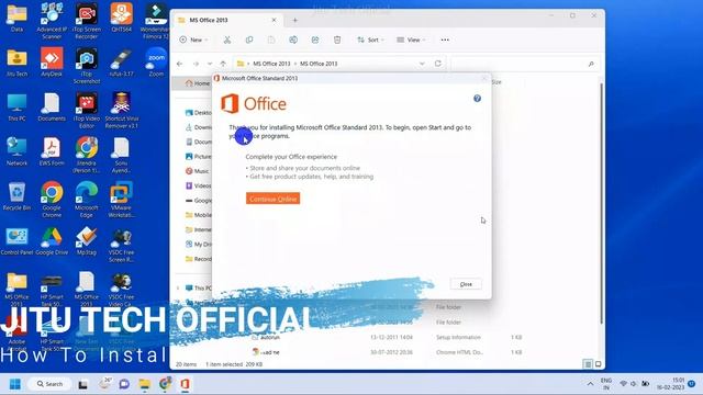 How to install MS office 2013 || How to install MS office 2013 in windows 11 || With Activation | смотреть онлайн