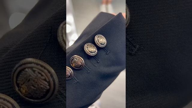 Блейзер структурного силуэта, Нави , 1-10604_40044-502 смотреть онлайн