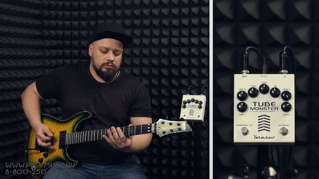 Ламповый гитарный перегруз YERASOV TUBE MONSTER TM-2 смотреть онлайн