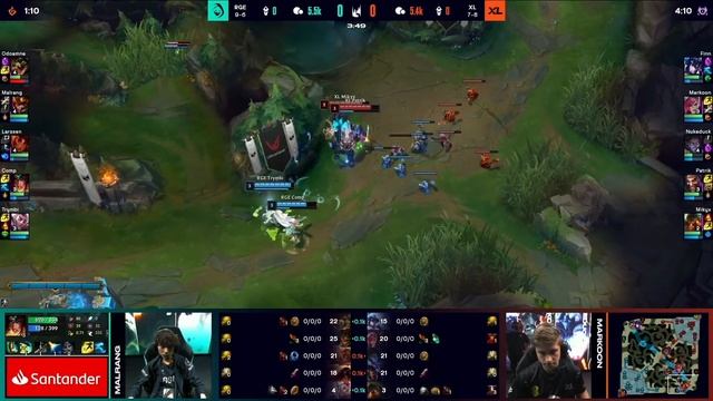 LEC Summer Split 2022 | Week 8 | Day 1 | WHAT'S UP смотреть онлайн