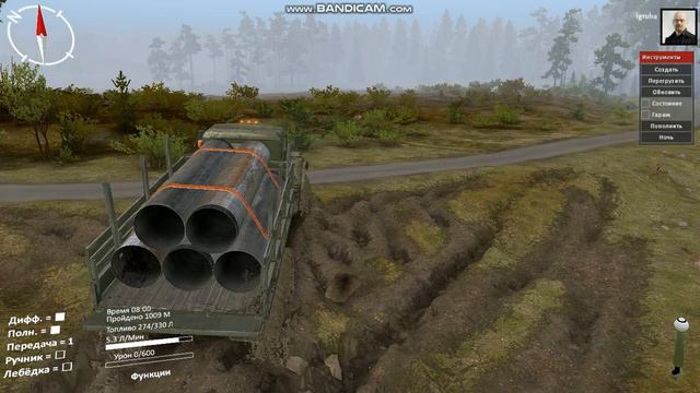 SpinTires 2024 тест