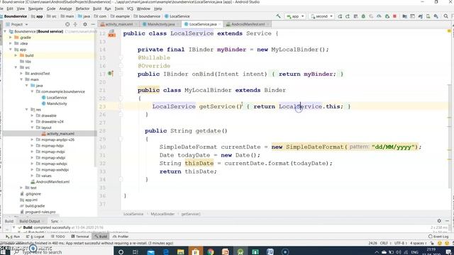 Android Bound Service Part 2 смотреть онлайн